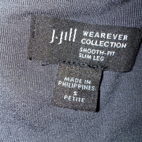J.Jill Wearever Collection Smooth-Fit Slim Leg Leggings Womens Small Gray - Picture 4 of 9